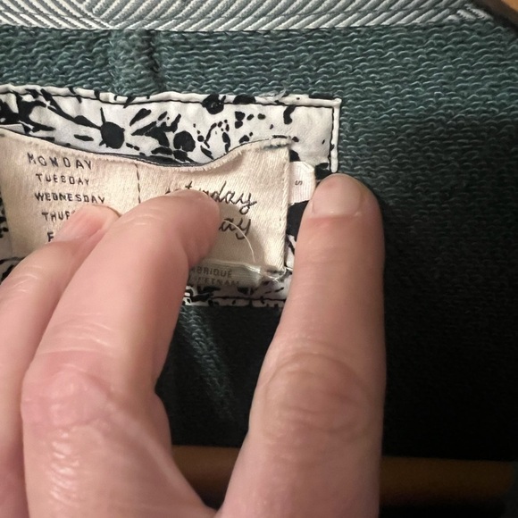 Anthropologie Saturday Sunday Waterfull Open Shawl Sweater Coat Small - Picture 4 of 11